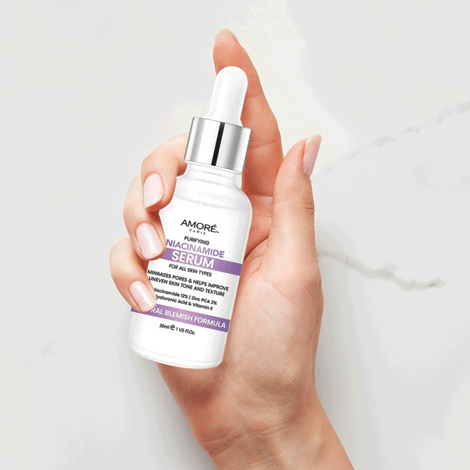 Amore Paris Purifying Niacinamide Serum, , large