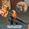 Worx Clamping Sawhorses (Set of 2) with Bar Clamps, , large