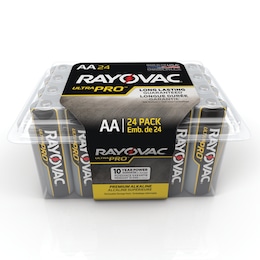 24-Pack AA Rayovac Batteries, , large