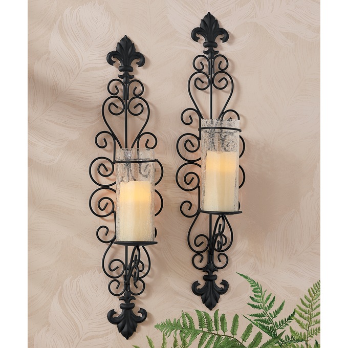 Set of 2 Della Corte Sconces, , large