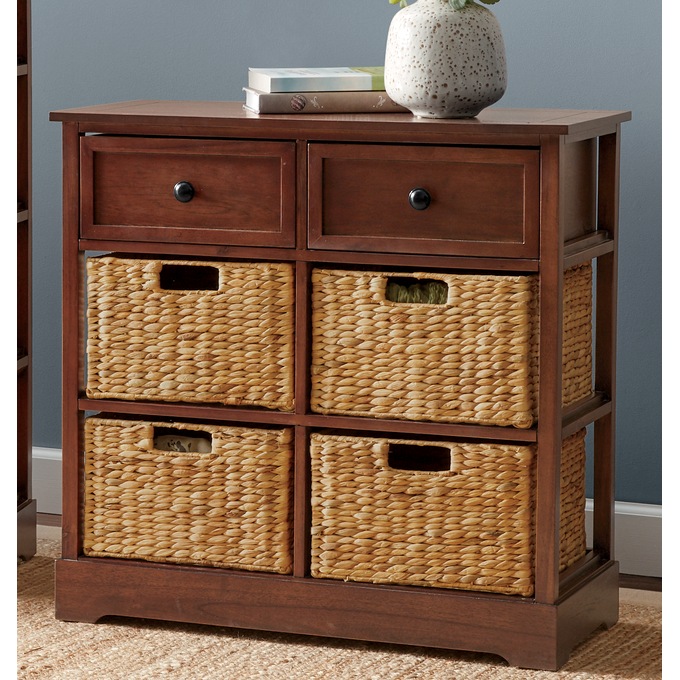 Admiral 4-Basket Storage Cabinet, , large