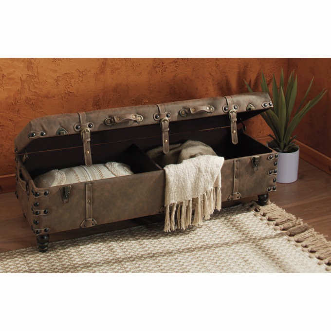 Lee Buckle Storage Bench, , large