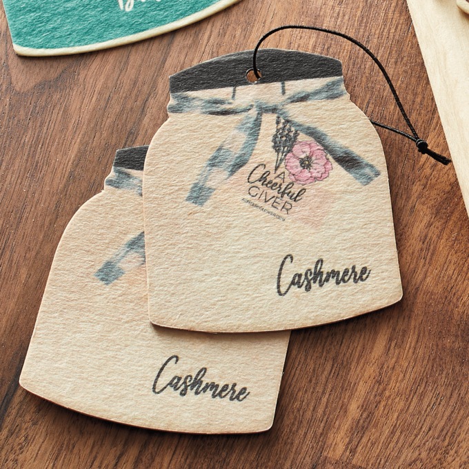 Set of 2 Cheerful Car Air Fresheners, , large