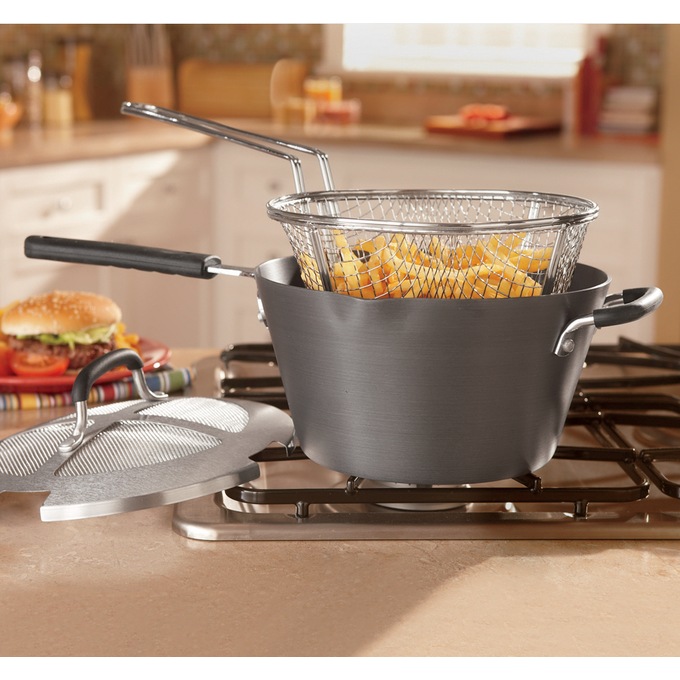 4.5-Qt. Stovetop Deep Fryer Set