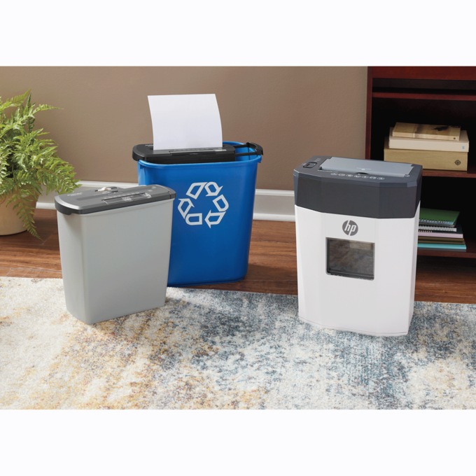 Aurora Mini 8-Sheet Paper Shredder without Basket, , large