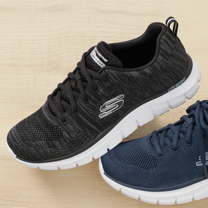 Skechers Women s Track Lace Up Shoe Ginny s