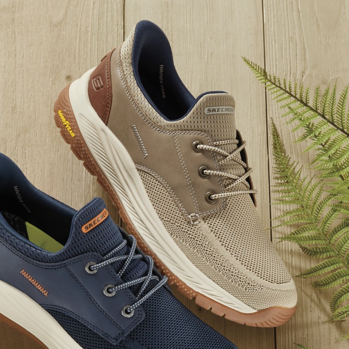 Skechers Men's Slip-Ins Relaxed Fit Anti-Slip Meroe Shoe with Memory Foam, , large