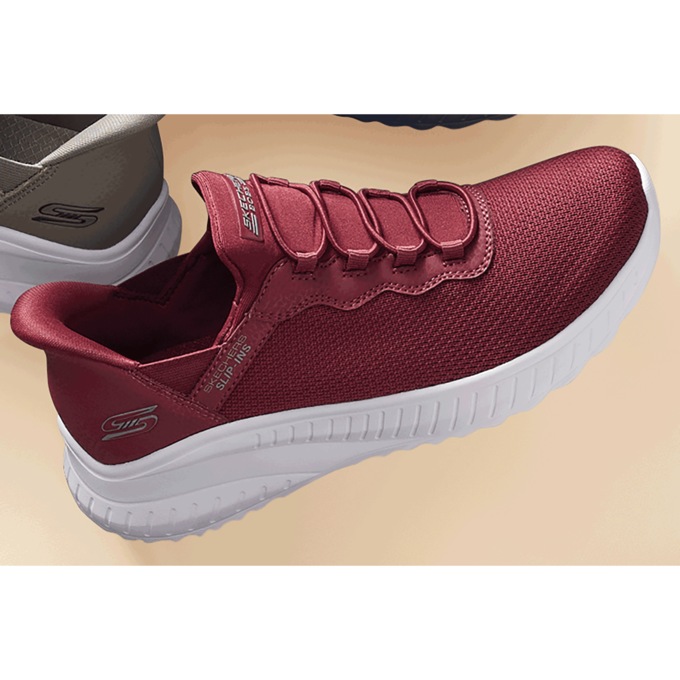 Red skechers bobs top