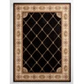 French Quarter Rug, Black, large