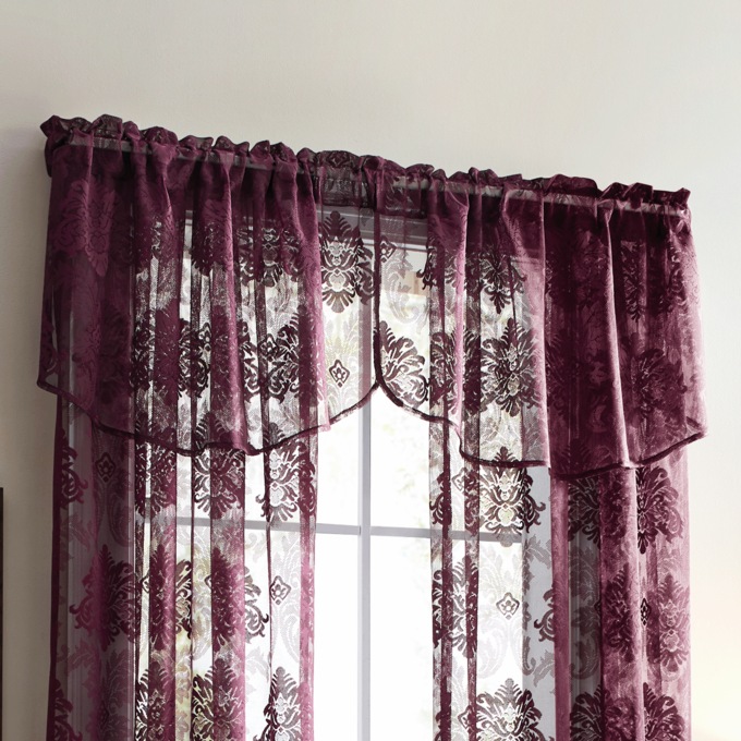 Athena Lace Valance, , large