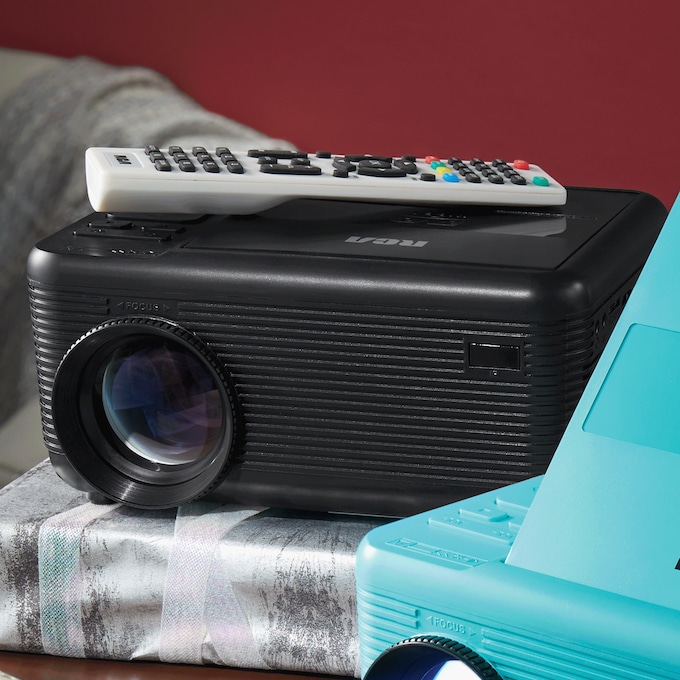 RCA Projector with DVD Player and Screen, , large