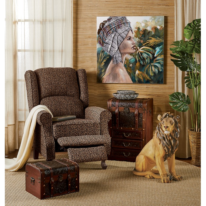 Gazing Woman Canvas, , large