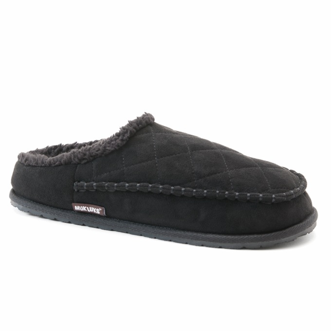 MUK LUKS Men's Pieced Scuff, , large