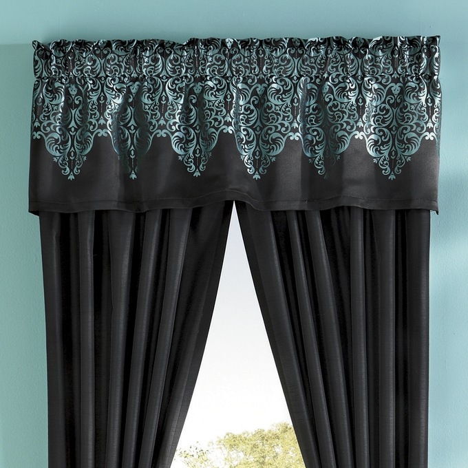 Kismet Woven Jacquard Valance, , large