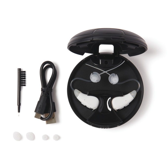 Bluetooth Rechargeable Hearing Aids, , large