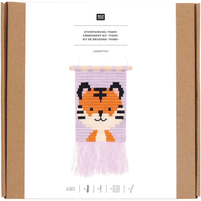 Long Stitch Embroidery Kit, , large