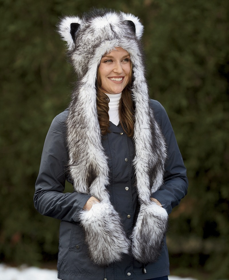 Animal hat and scarf Clearance