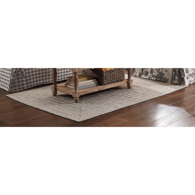 Neutral Braided Rug, , large