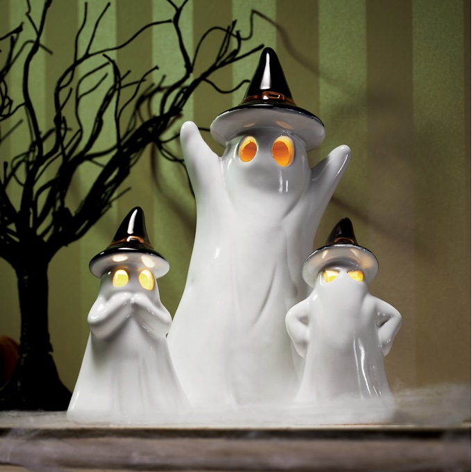 3-Piece Tabletop Ghost Set, , large