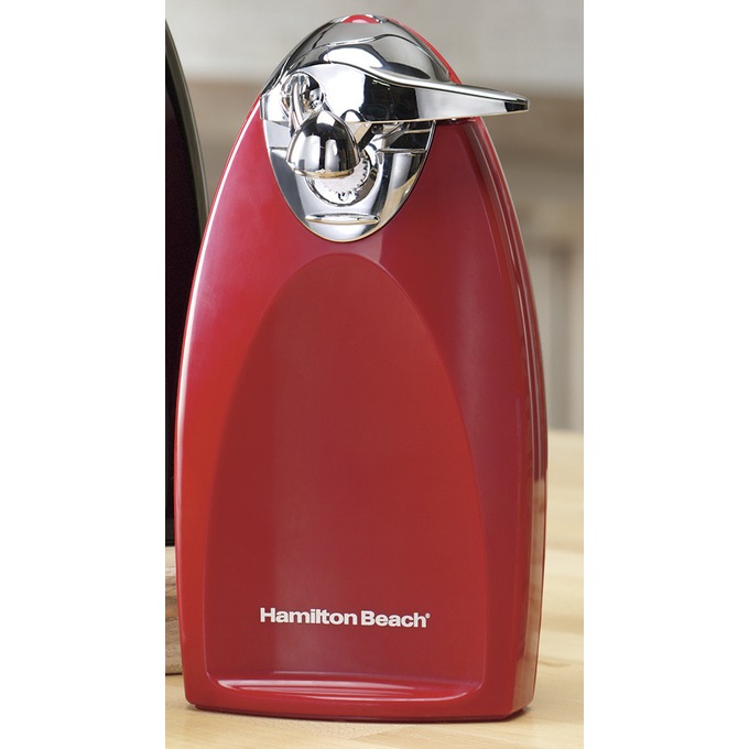 Hamilton Beach Red Extra-Tall Electric Can Opener