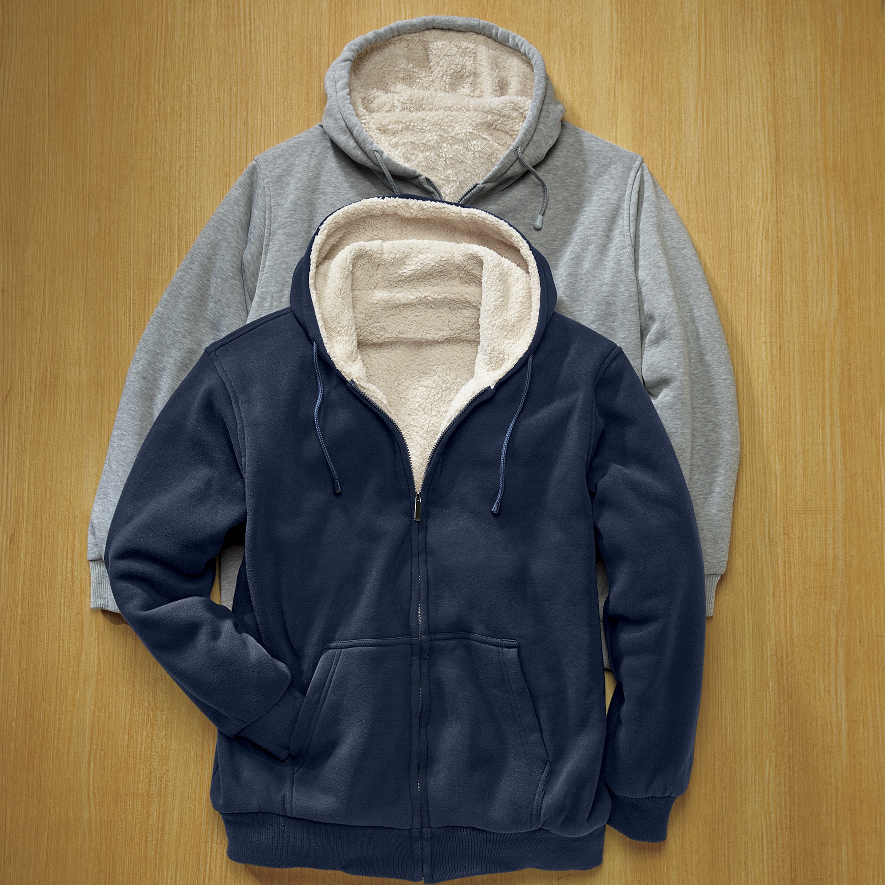 fleece lined hoodie