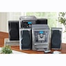 6-in-1 Deluxe Turntable, iPod/MP3, AM/FM, CD Player & Cassette, , large