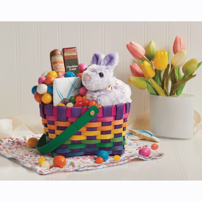 Bunny Easter Basket, , large