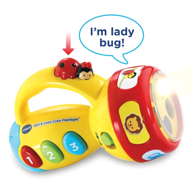 VTech Spin and Learn Color Flashlight, , large