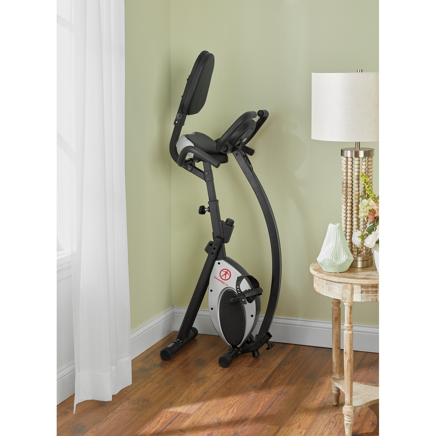 Marcy foldable recumbent deals exercise bike