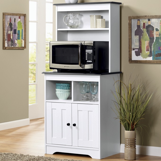 Seventh avenue microwave stand hot sale