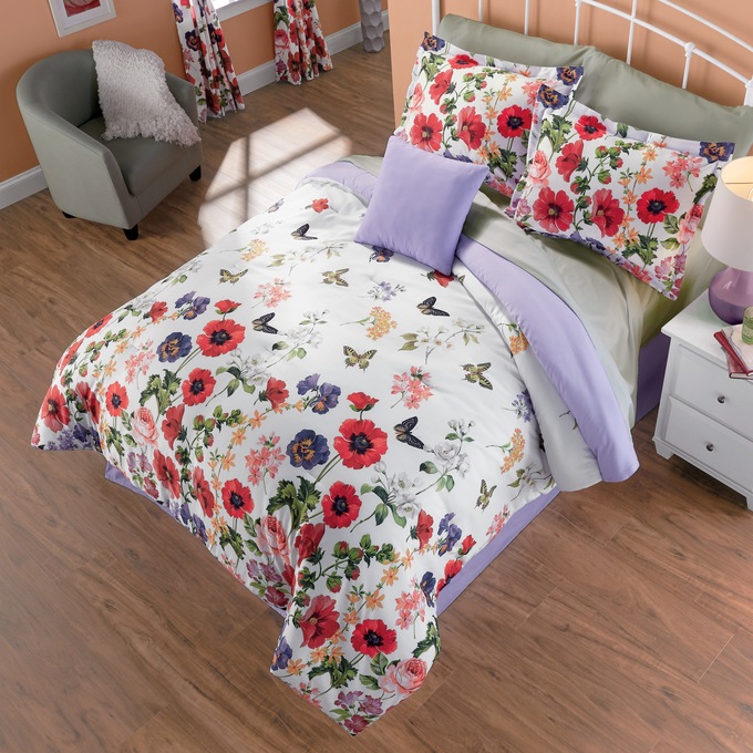 Floral Butterfly Comforter Set Ginny S