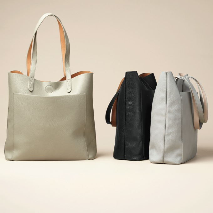 Personalized 2-Piece Reversible Tote Set, , large