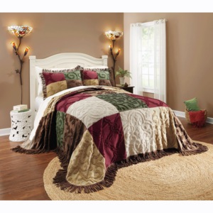 Antiquity Chenille Bedspread, , large