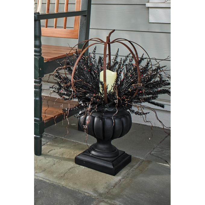 Lit Halloween Pumpkin Urn Filler, Multi, large