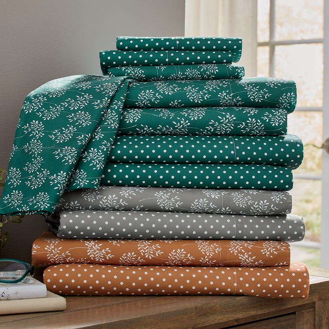 Color Connection Mix & Match 2-Pack Microfiber Sheet Set, , large