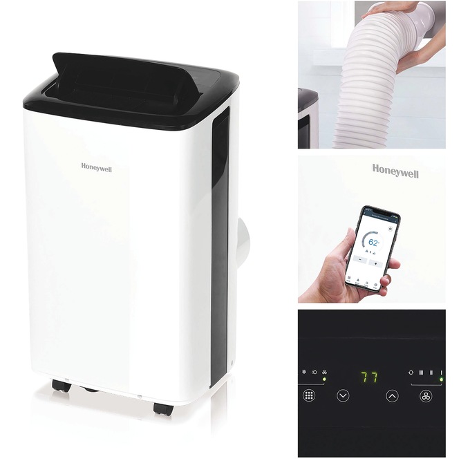 Honeywell 9K Portable Air Conditioner with Wi-Fi, , large