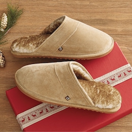 Men&#39;s Suede Slippers, , large
