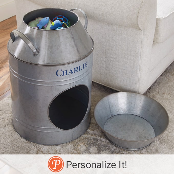 Milk Can Pet Bed, , large