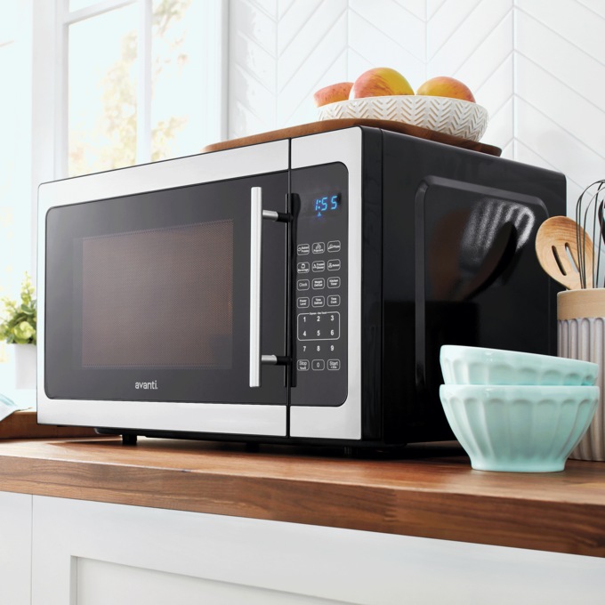Avanti 1.5 cu. ft. Microwave, Stainless Steel, large