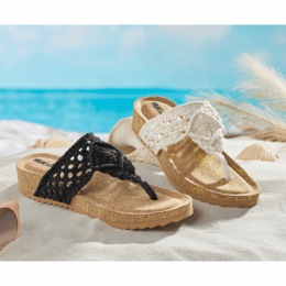 MUK LUKS Pippen Crocheted Sandal, , large