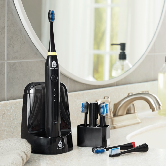 Pursonic Electric Toothbrush with UV Sanitizer, , large