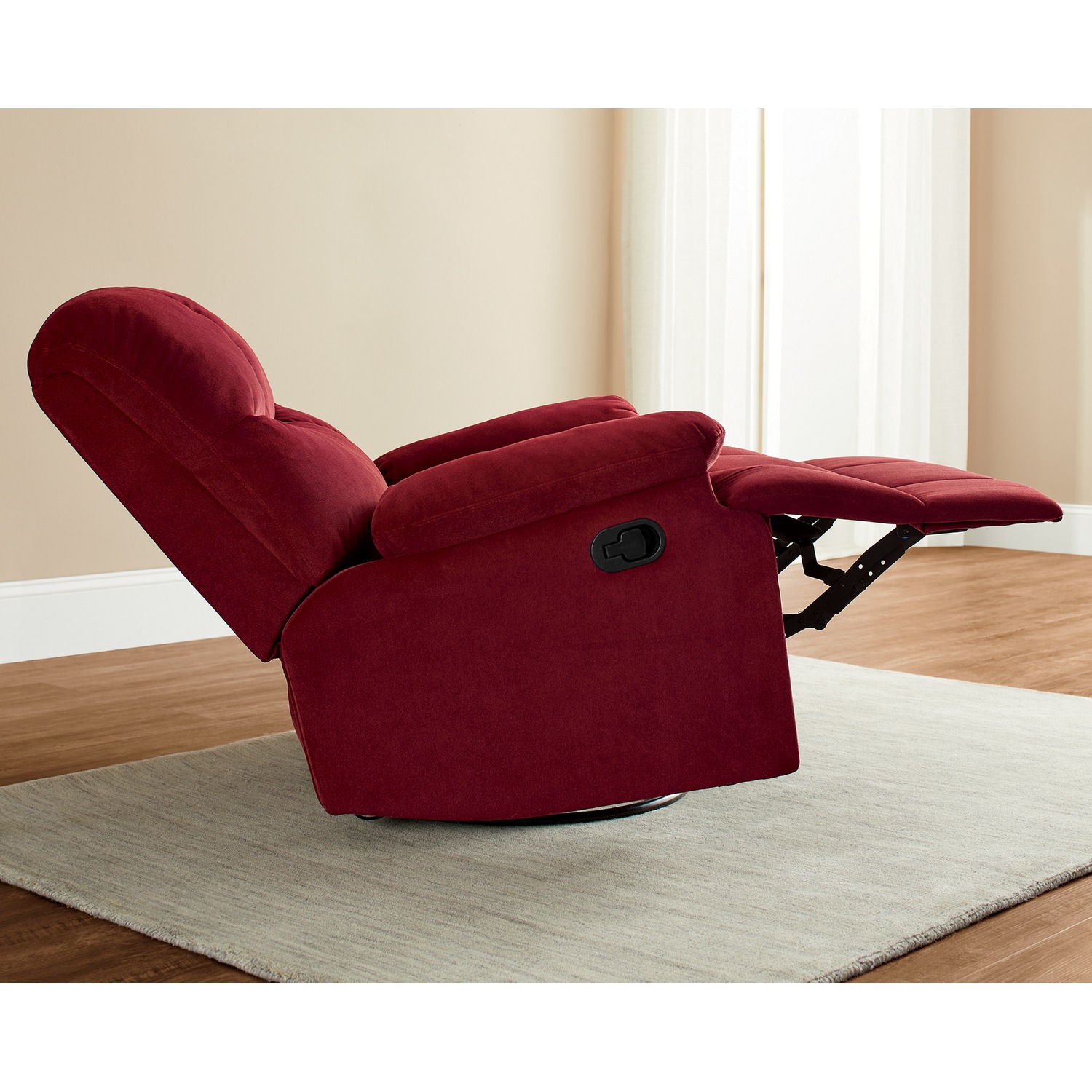 Microfiber Swivel Rocker Recliner Ginny's