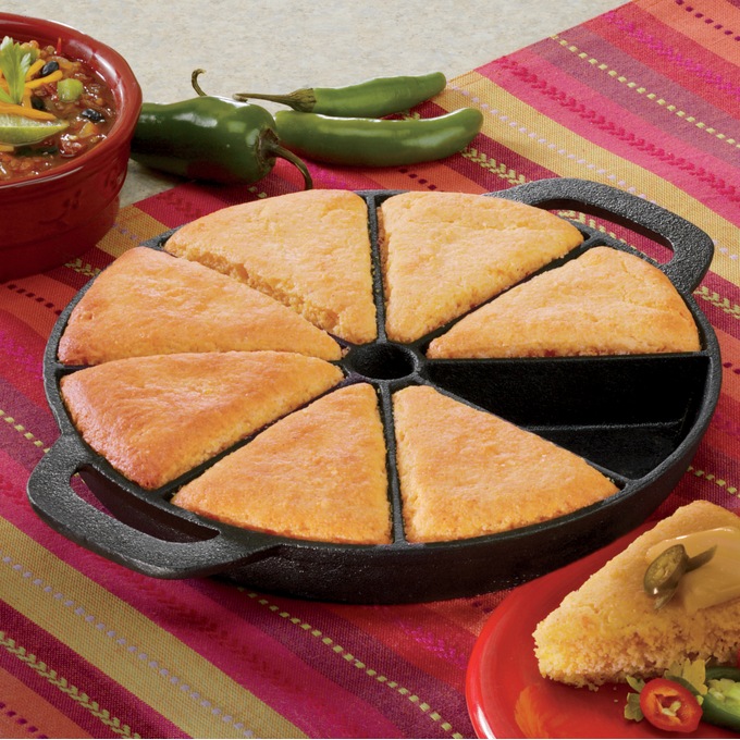 PreSeasoned Cast Iron Cornbread Pan Ginny's