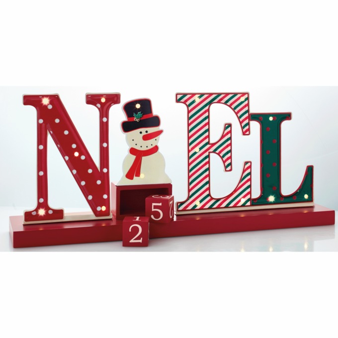 Lit Noel Christmas Countdown, , large