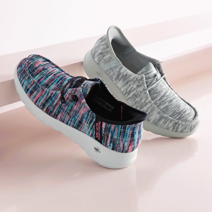 Skechers Women's Slip-Ins GO WALK Joy Halen Shoe, , large