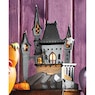 Lit Halloween Village Buildings, , large
