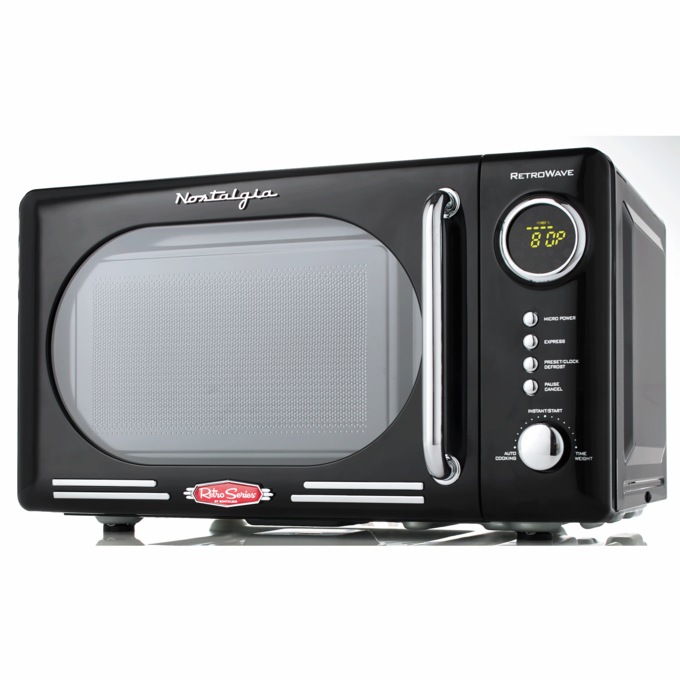 Nostalgia 0.7 cu. ft. Countertop Microwave Oven, , large