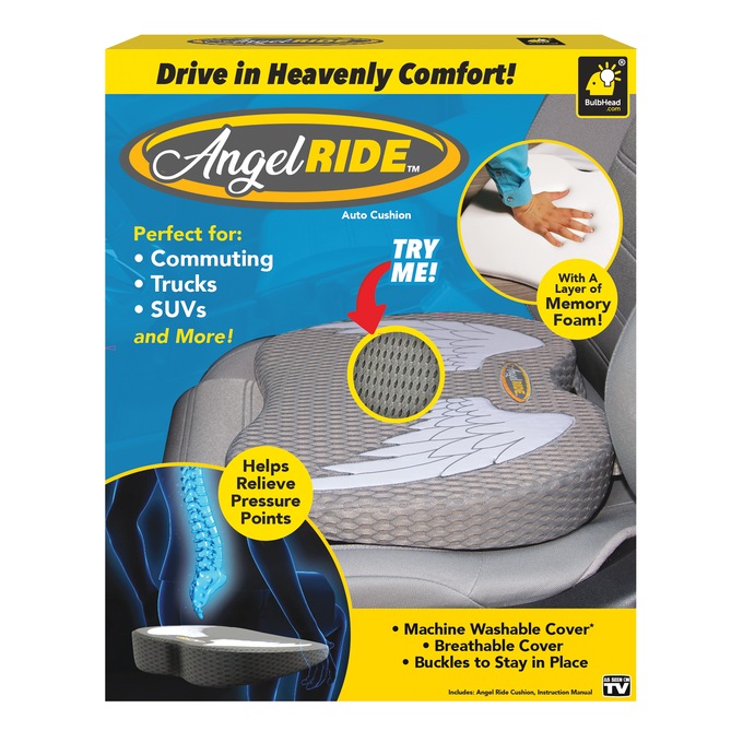 Angel Ride Memory Foam Car Seat Cushion, , large