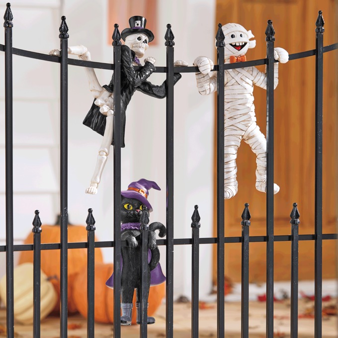 Halloween Peak-A-Book Statues, , large