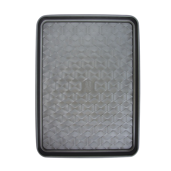 Taste of Home 18" x 13" Baking Sheet, Black, large